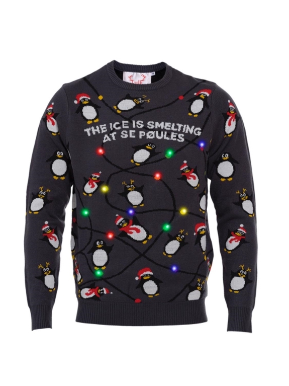 Julesweaters - Pingvinernes julesweater
